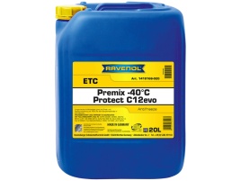Антифриз RAVENOL ETC Premix -40°C Protect C12evo (20л)